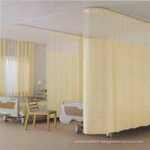 Rideau d&#39;hôpital, rideaux de lit d&#39;hôpital, tissu de rideau de cabine d&#39;hôpital
